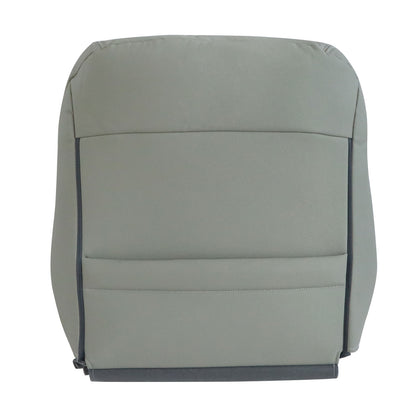 Passenger Top Leather Seat Cover Fits 2012 2013 2014 2015 Honda Civic EX-L Gray