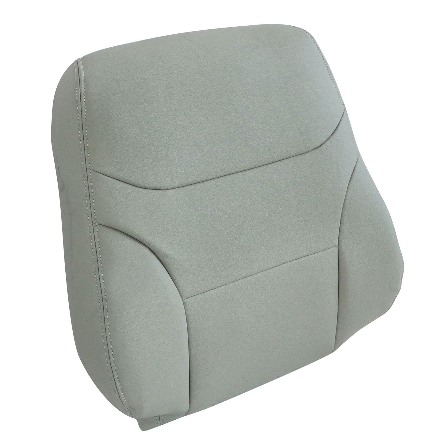 Passenger Top Leather Seat Cover Fits 2012 2013 2014 2015 Honda Civic EX-L Gray