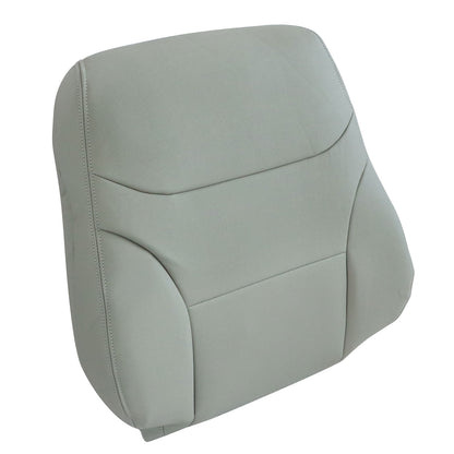 Passenger Top Leather Seat Cover Fits 2012 2013 2014 2015 Honda Civic EX-L Gray