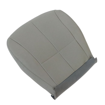 Front Driver Bottom Perf Leather Seat Cover Gray For 2009-2013 Subaru Forester