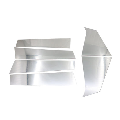 For Chevrolet Malibu 2016-2024 6x Chrome Pillar Post Window Door Side Trim Cover