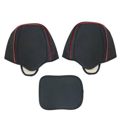 Front Rear 5-Seat Cover Full Surround Set Fits 2009-2022 Ford F150 F250 Crew Cab