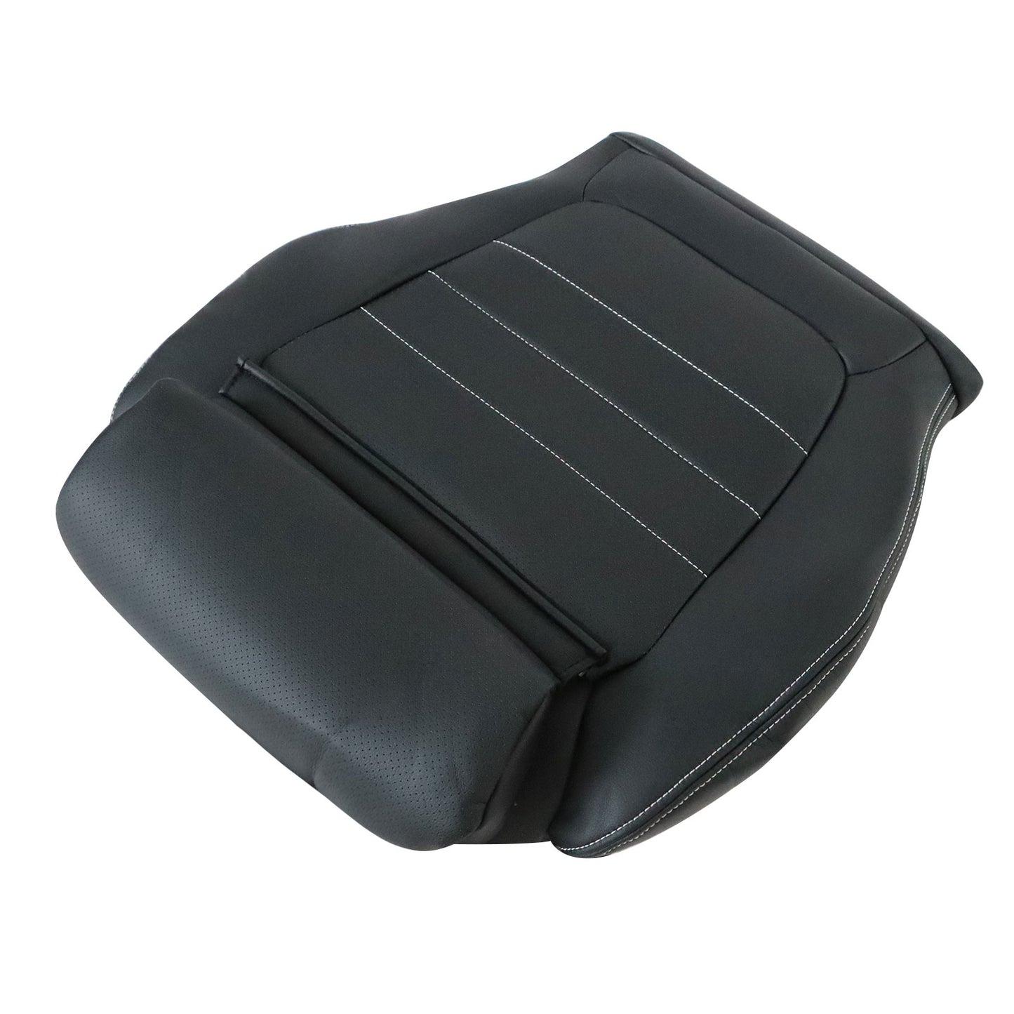 2015 to 2023 For Mercedes Benz C250 C300 2-Door Passenger Bottom Seat Cover Blk
