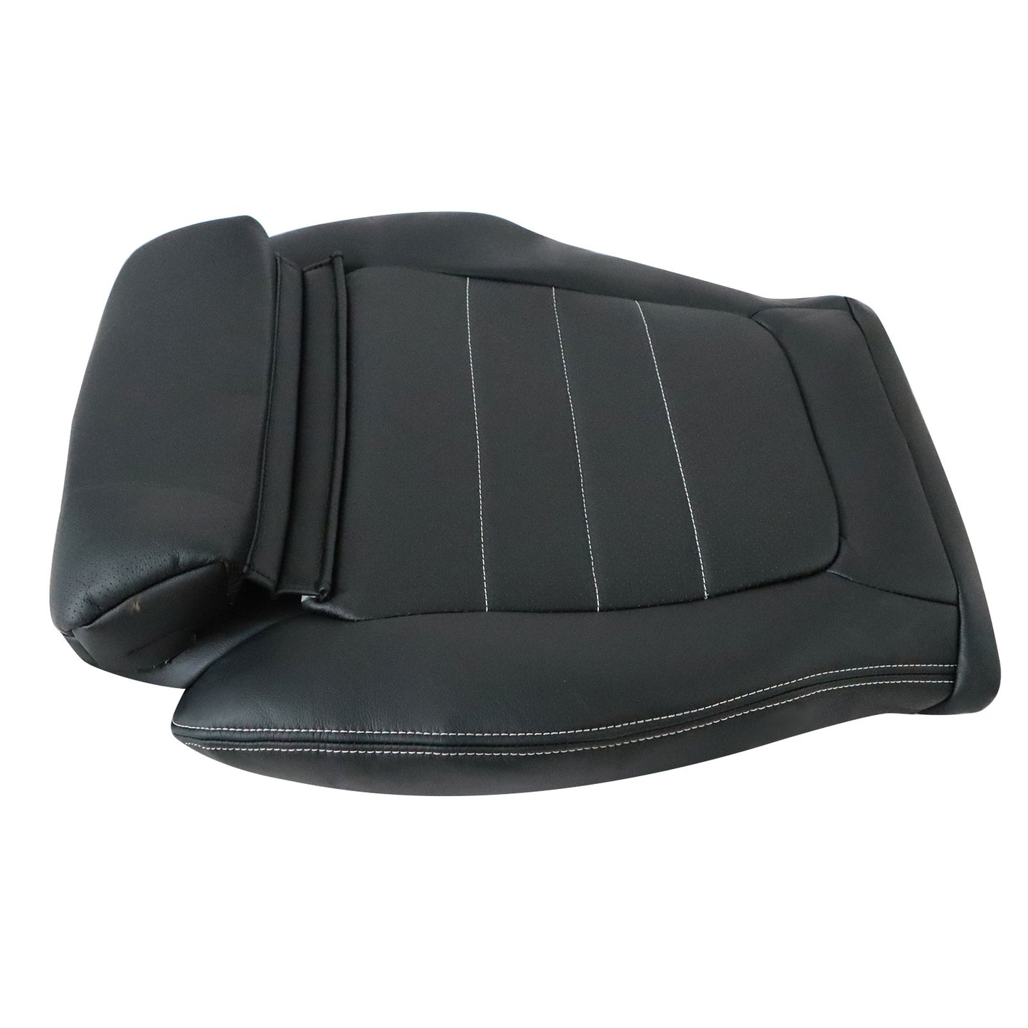 2015 to 2023 For Mercedes Benz C250 C300 2-Door Passenger Bottom Seat Cover Blk