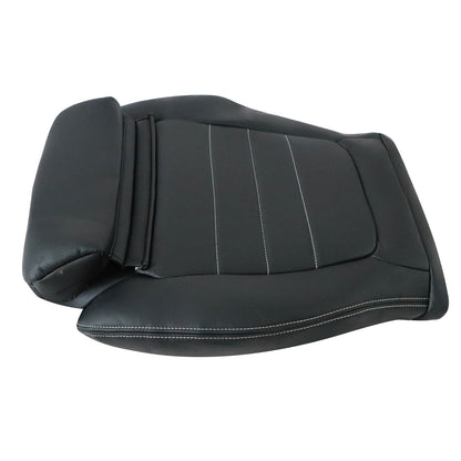 2015 to 2023 For Mercedes Benz C250 C300 2-Door Passenger Bottom Seat Cover Blk