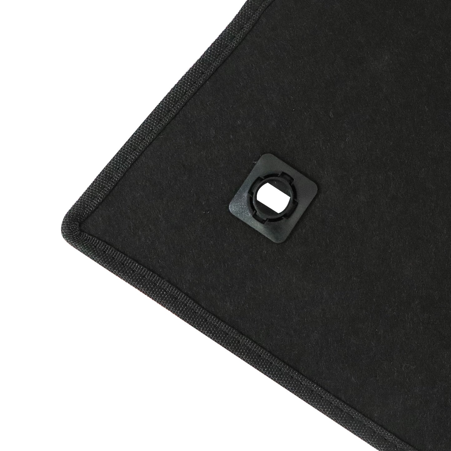 Full Set Front & Rear Floor Mats Carpet For 2009-2014 ACURA TL Black Velour