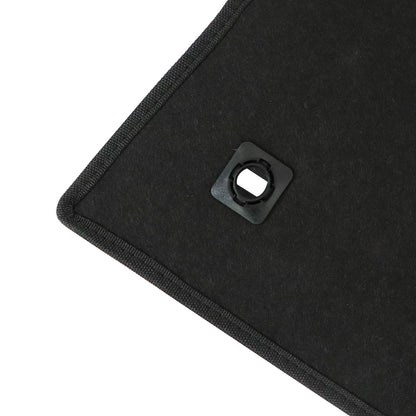 Full Set Front & Rear Floor Mats Carpet For 2009-2014 ACURA TL Black Velour