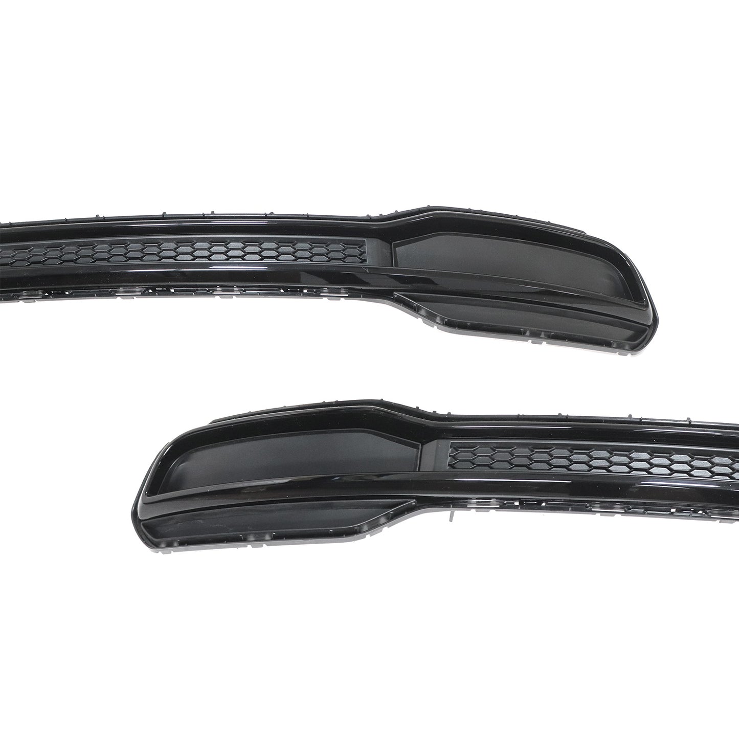 Rear Bumper Lower Trim Strip Grille Black Fit 2018 2019 2020 Audi Q5 SQ5