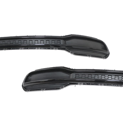 Rear Bumper Lower Trim Strip Grille Black Fit 2018 2019 2020 Audi Q5 SQ5