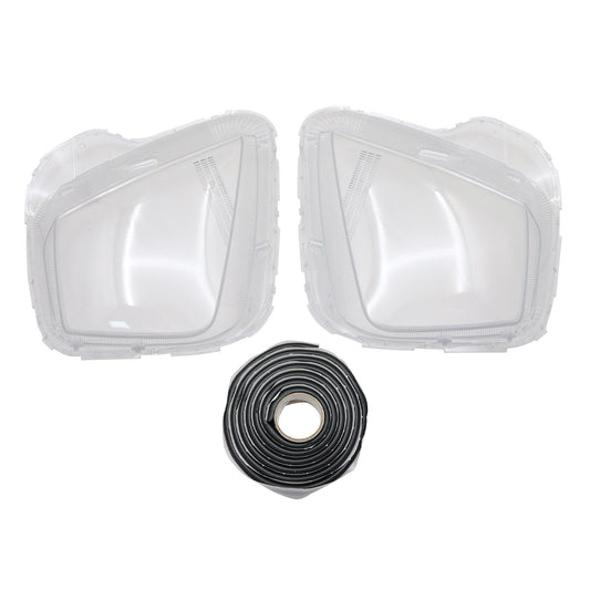 Right Left Headlight Lens Cover + Sealant Glue FOR Hyundai Tucson 2022 - 2025