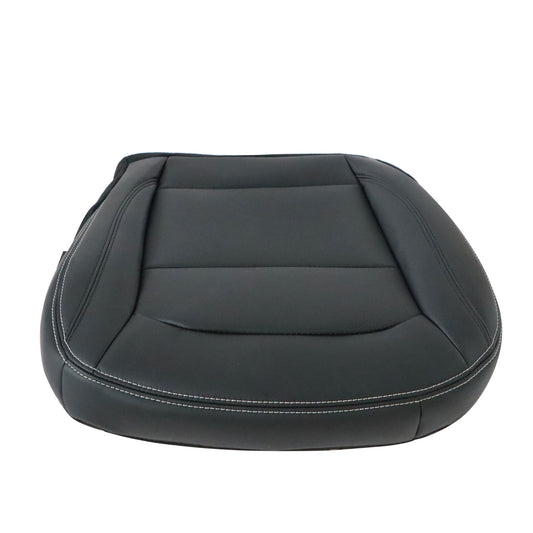 For 2016-2019 Ford Explorer V6 V8 Driver Bottom Leather Seat Cover Black PERF