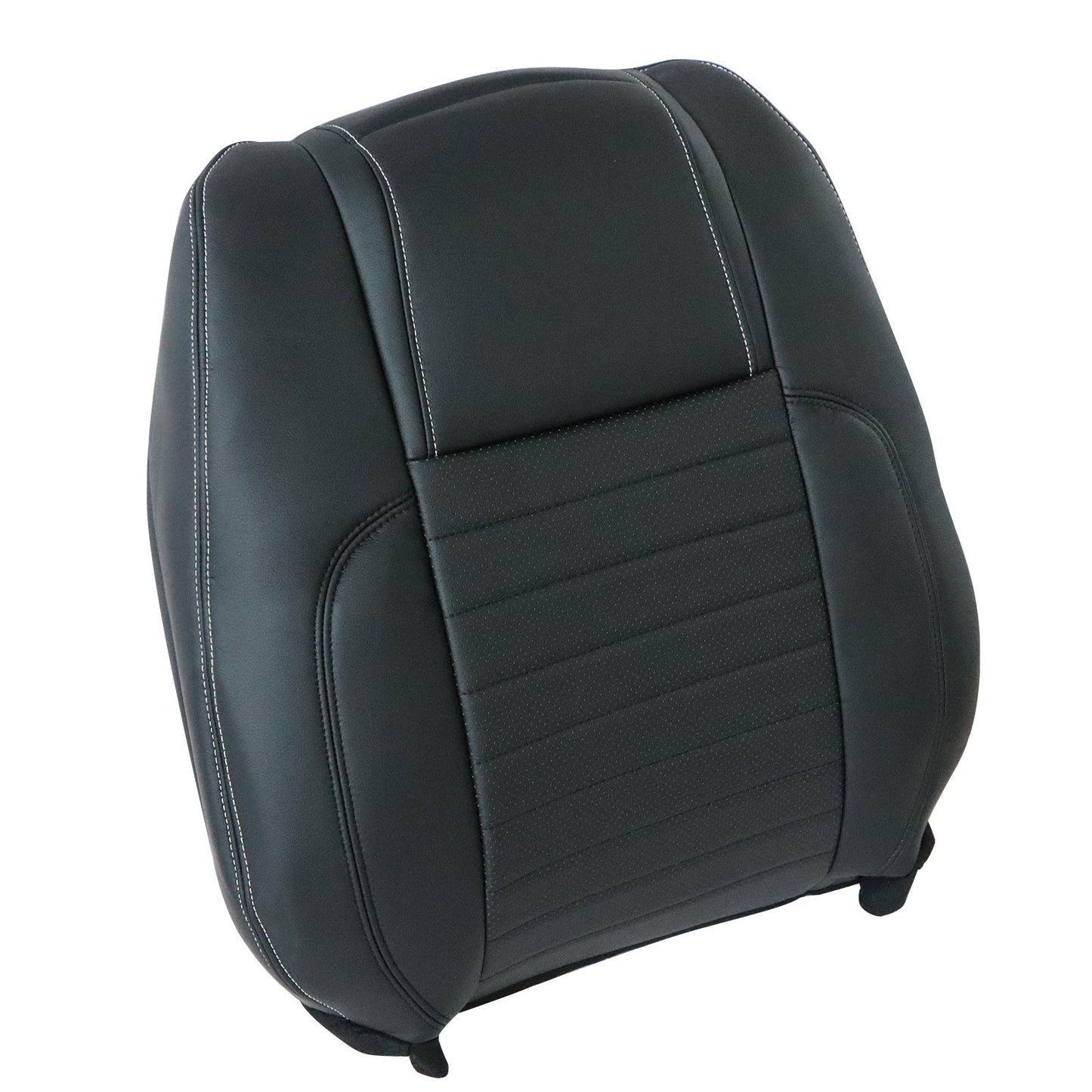 2010 2011 2012 2013 2014 For Ford Mustang Passenger Side Top Seat Cover Black