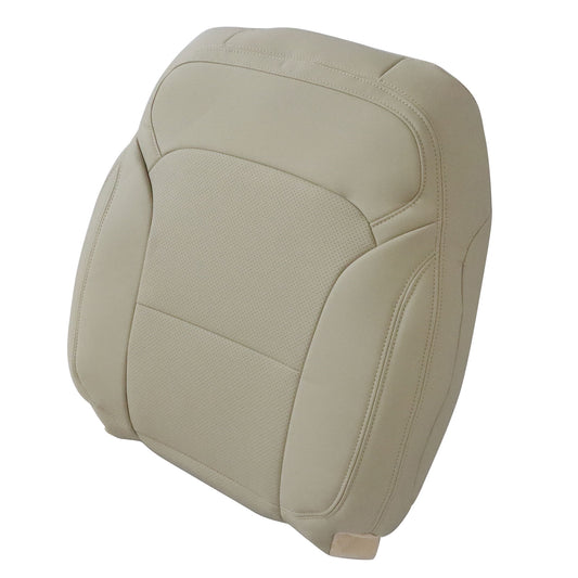 For 2016-19 Ford Explorer Passenger Side Top Perf PU Leather Seat Cover Tan
