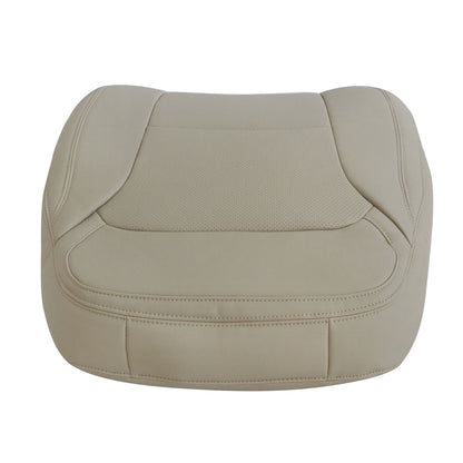 For 2016-2019 Ford Explorer Driver Side Top Perf PU Leather Seat Cover Tan