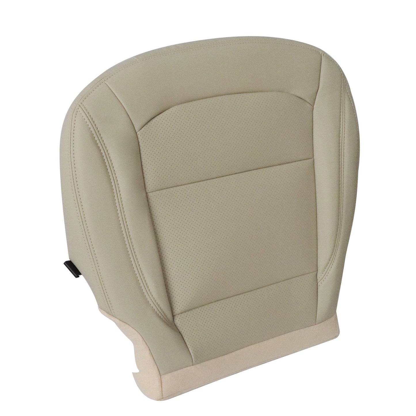 For 2016 2017 2018 2019 Ford Explorer Driver Bottom Leather Seat Cover Tan PERF