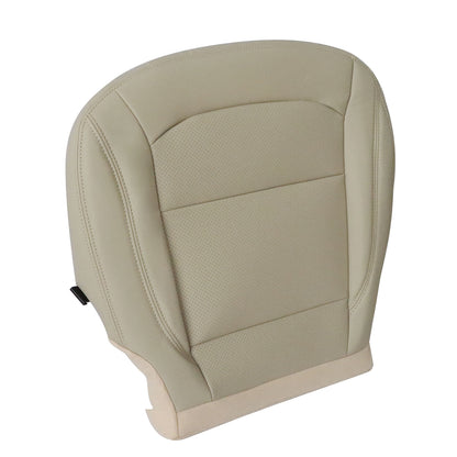 For 2016 2017 2018 2019 Ford Explorer Driver Bottom Leather Seat Cover Tan PERF