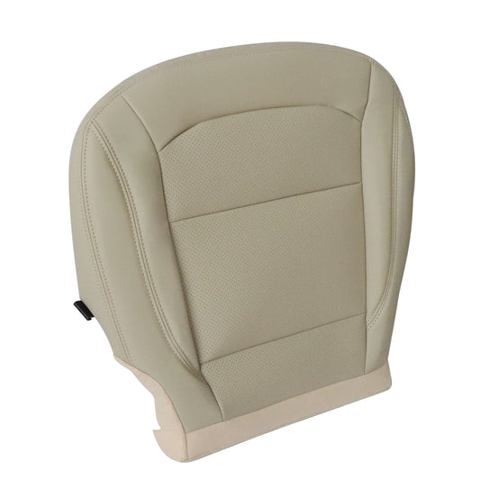 For 2016 2017 2018 2019 Ford Explorer Driver Bottom Leather Seat Cover Tan PERF