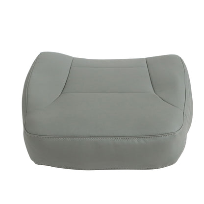 For 2014-2019 Chevy Silverado 1500 2500HD Passenger Top Leather Seat Cover Gray