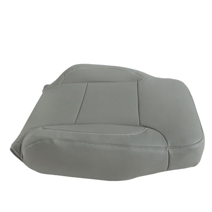 For 2014-19 Chevy Silverado Suburban Tahoe Passenger Top Leather Seat Cover Gray