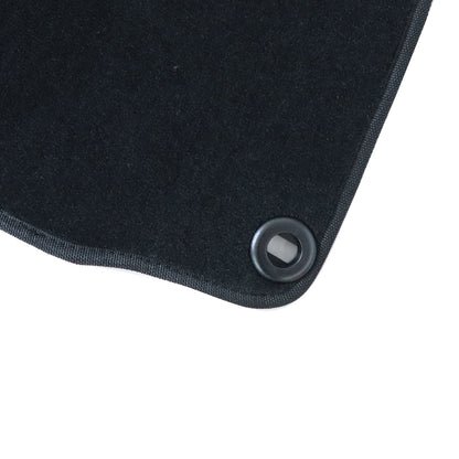 Fits 2022 2023 2024 2025 Acura MDX Front & Rear Floor Mats Carpet Velour Black