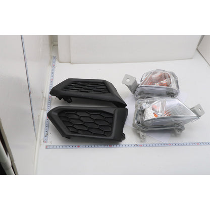 Front Turn Signal Light & Fog Light Trim Kit For 19-22 Nissan Altima USA