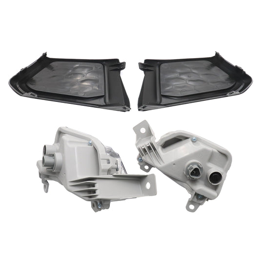 Front Turn Signal Light & Fog Light Trim Kit For 19-22 Nissan Altima USA