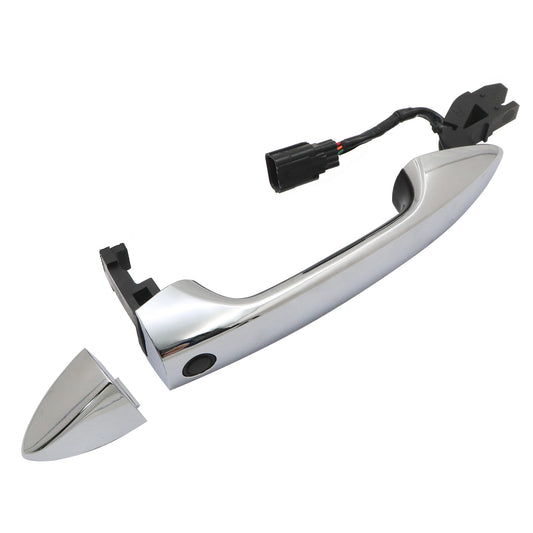 Front Right Exterior Door Handle For Honda Accord 13-2017 Chrome Passenger Side