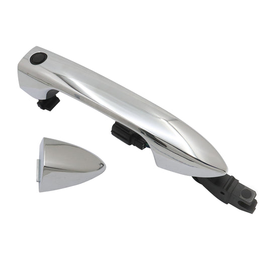 Front Right Exterior Door Handle For Honda Accord 13-2017 Chrome Passenger Side
