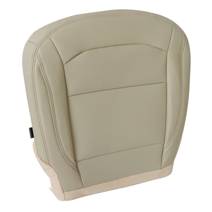 Fits 2016-2019 Ford Explorer Front Passenger Bottom Perf Leather Seat Cover Tan