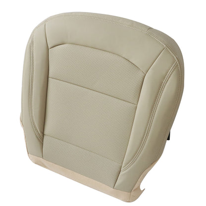 Fits 2016-2019 Ford Explorer Front Passenger Bottom Perf Leather Seat Cover Tan