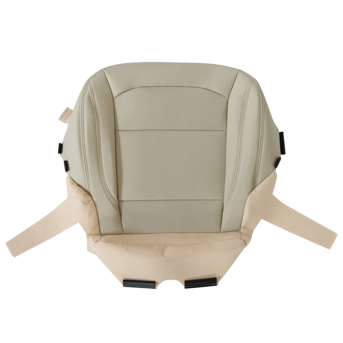 Fits 2016-2019 Ford Explorer Front Passenger Bottom Perf Leather Seat Cover Tan