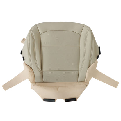 Fits 2016-2019 Ford Explorer Front Passenger Bottom Perf Leather Seat Cover Tan