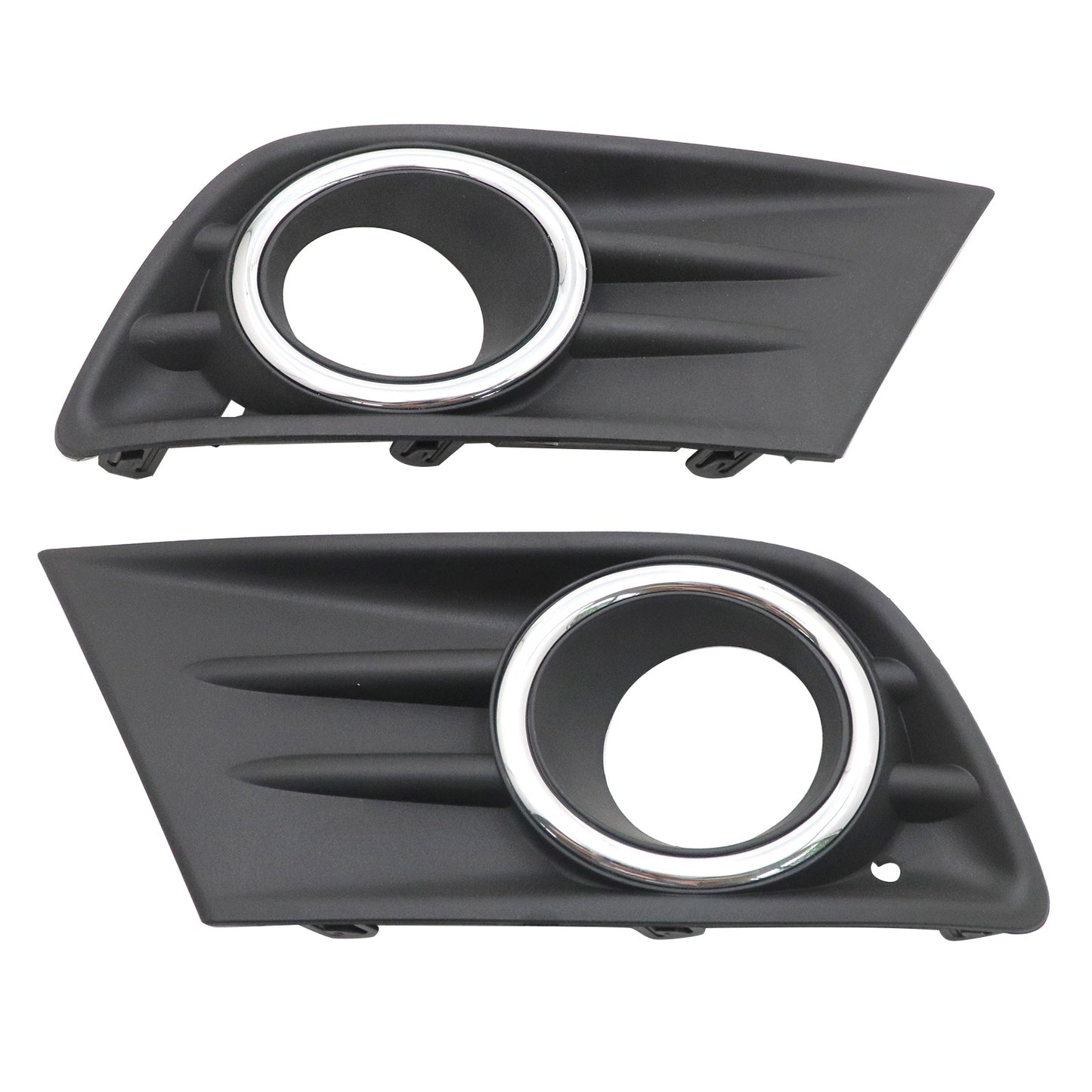Fits Honda Pilot 2012 2013 2014 2015 Front Fog Light Lamp Cover & Chrome Trim