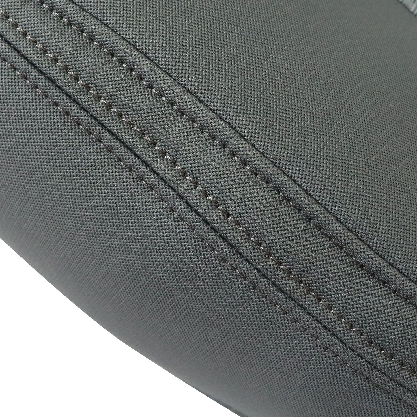 For 2014-2019 Chevy Silverado Suburban Tahoe Driver Top Cloth Seat Cover Gray