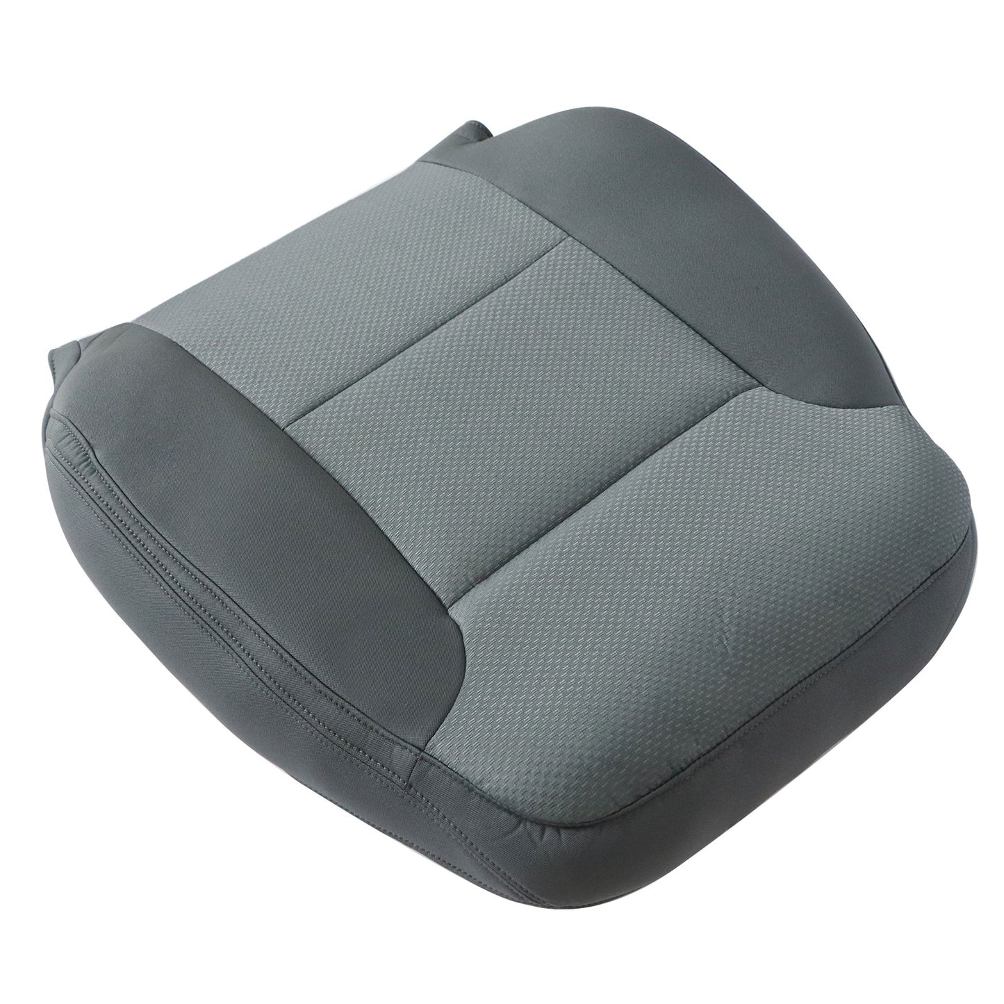 For 2014-2019 Chevy Silverado Suburban Tahoe Driver Top Cloth Seat Cover Gray