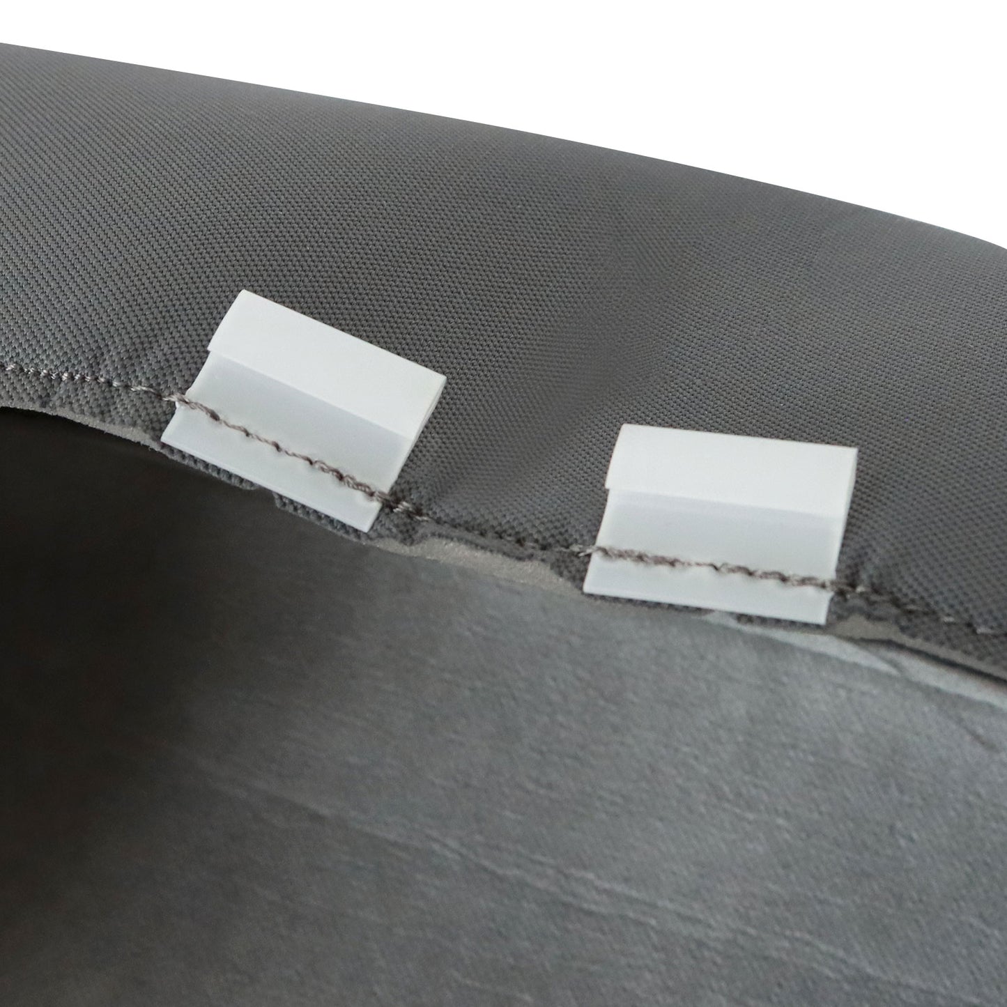 For 2014-2019 Chevy Silverado Suburban Tahoe Passenger Top Cloth Seat Cover Gray