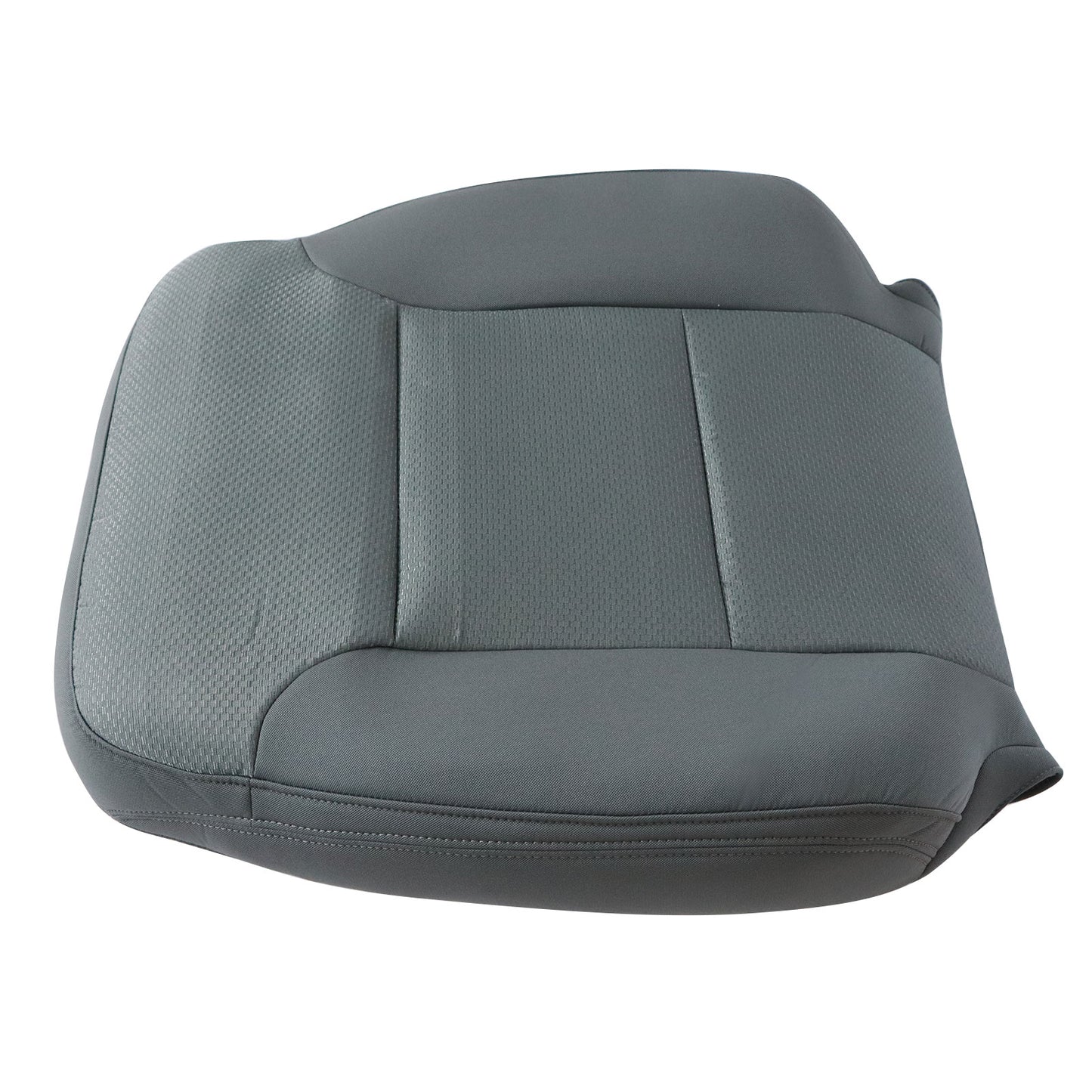 For 2014-2019 Chevy Silverado Suburban Tahoe Passenger Top Cloth Seat Cover Gray