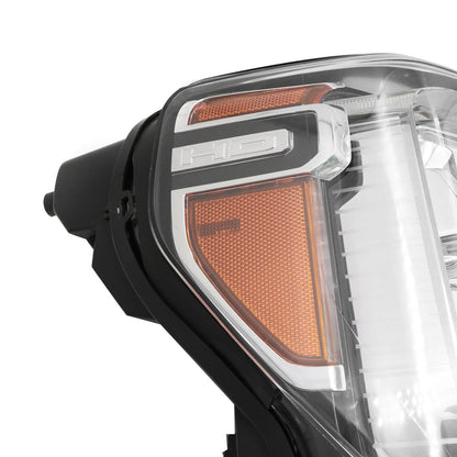 Full LED Headlight For GMC Sierra 2500 3500 HD 2020-2023 Right Passenger Side