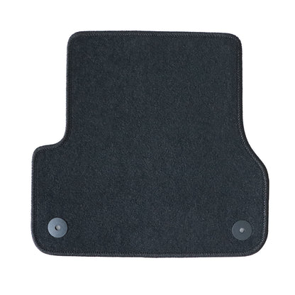2010-2018 For Audi A6 & S6 Replacement Front & 2nd Row Floor Mats Carpet Velour