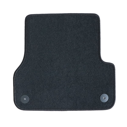 2010-2018 For Audi A6 & S6 Replacement Front & 2nd Row Floor Mats Carpet Velour