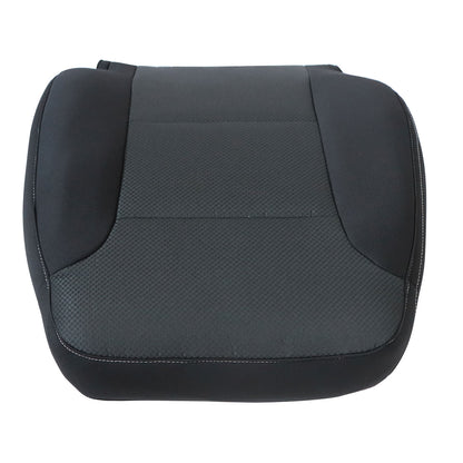 For 14-2019 Chevy Silverado Suburban Tahoe Passenger Top Cloth Seat Cover Black