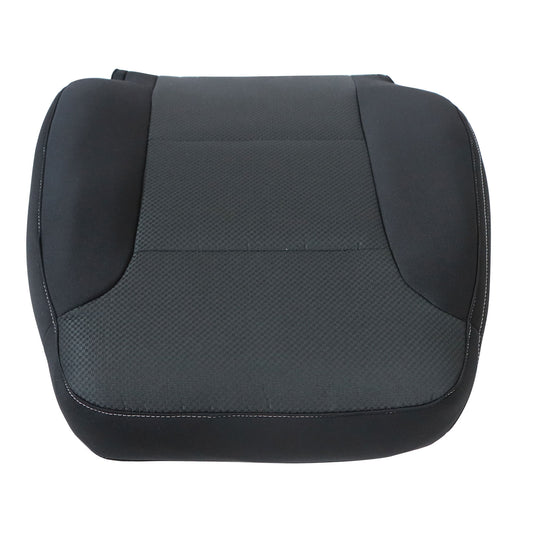 For 14-2019 Chevy Silverado Suburban Tahoe Passenger Top Cloth Seat Cover Black