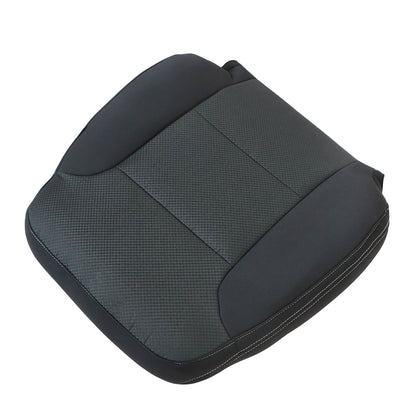 For 14-2019 Chevy Silverado Suburban Tahoe Passenger Top Cloth Seat Cover Black