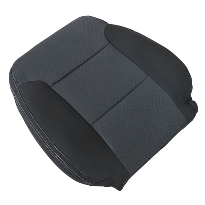 For 14-2019 Chevy Silverado Suburban Tahoe Passenger Top Cloth Seat Cover Black