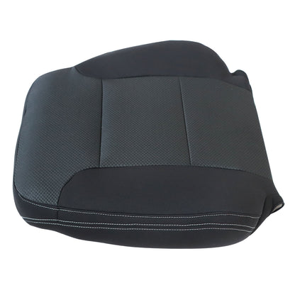 For 14-2019 Chevy Silverado Suburban Tahoe Passenger Top Cloth Seat Cover Black