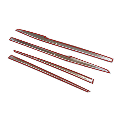 For Toyota Highlander 2020-2025 Chrome Body Door Side Molding Trim Cover Strip
