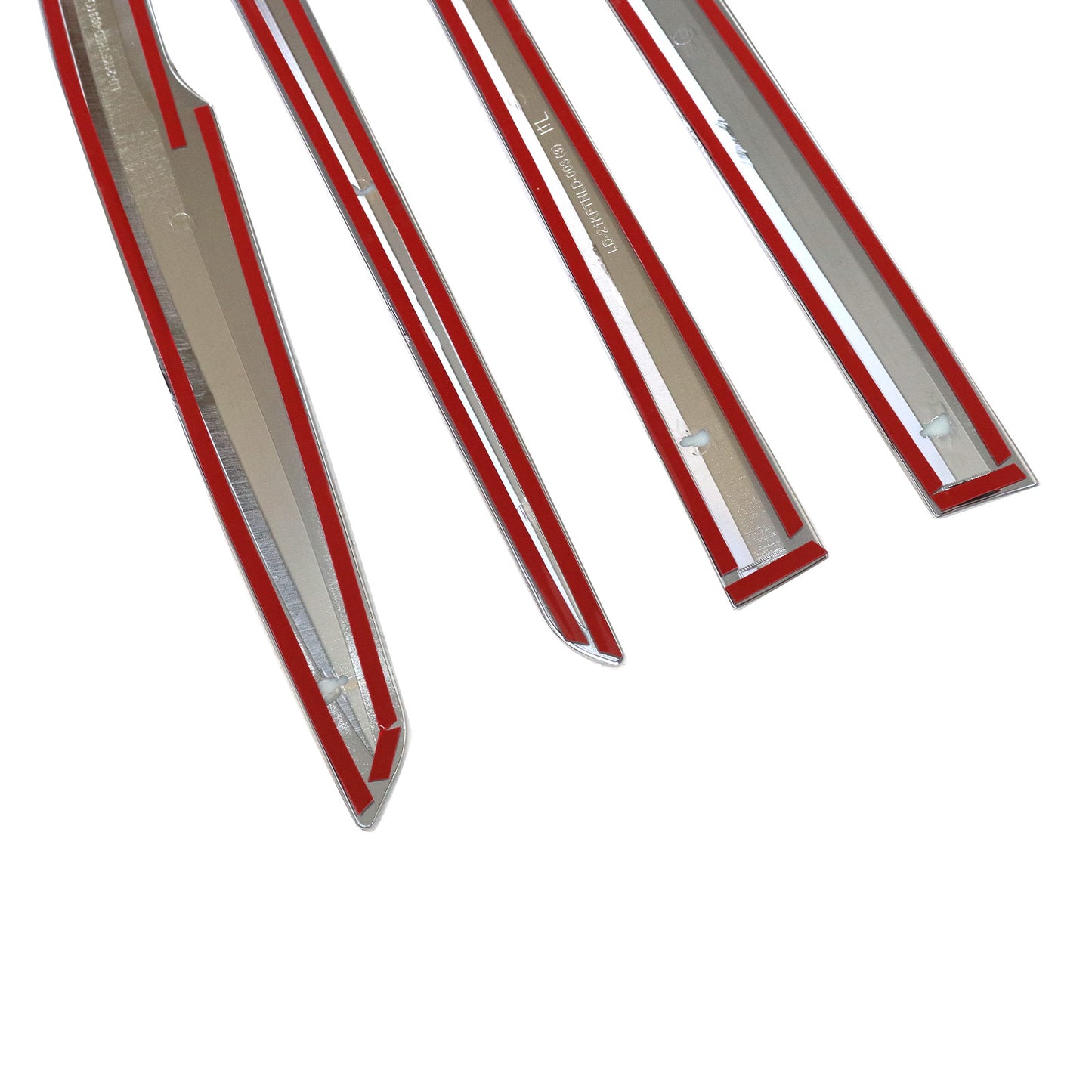 For Toyota Highlander 2020-2025 Chrome Body Door Side Molding Trim Cover Strip