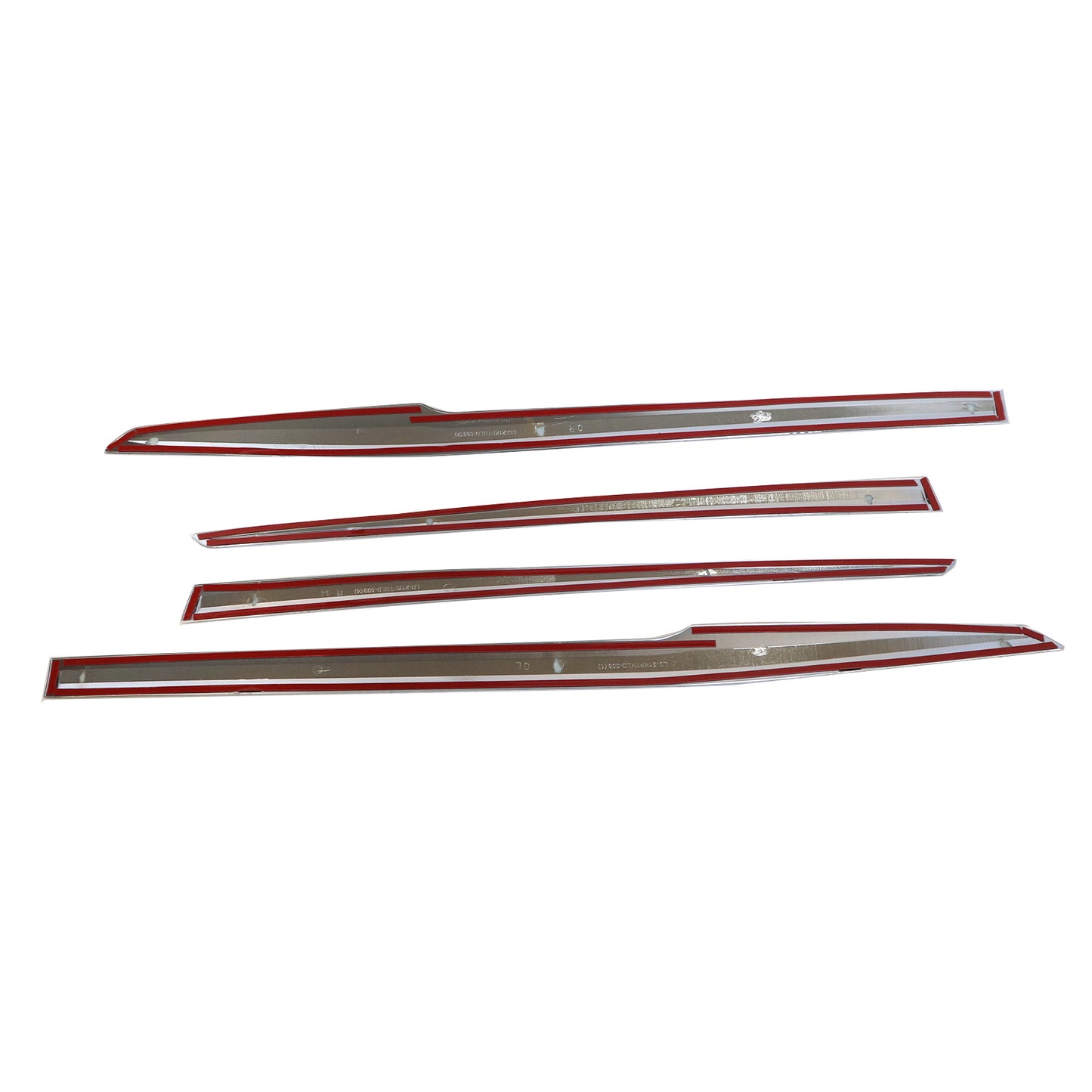 For Toyota Highlander 2020-2025 Chrome Body Door Side Molding Trim Cover Strip