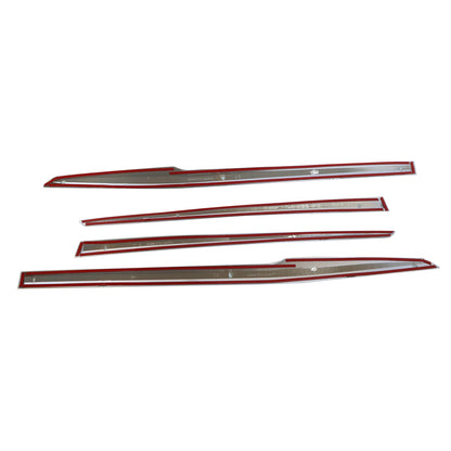 For Toyota Highlander 2020-2025 Chrome Body Door Side Molding Trim Cover Strip