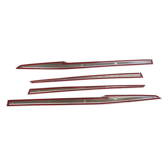For Toyota Highlander 2020-2025 Chrome Body Door Side Molding Trim Cover Strip